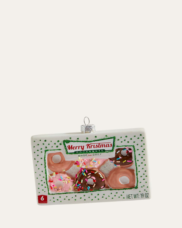 Merry Kristmas Doughnuts Christmas Ornament